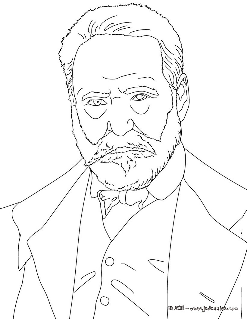 Coloriage A Imprimer Magique De Victor Hugo