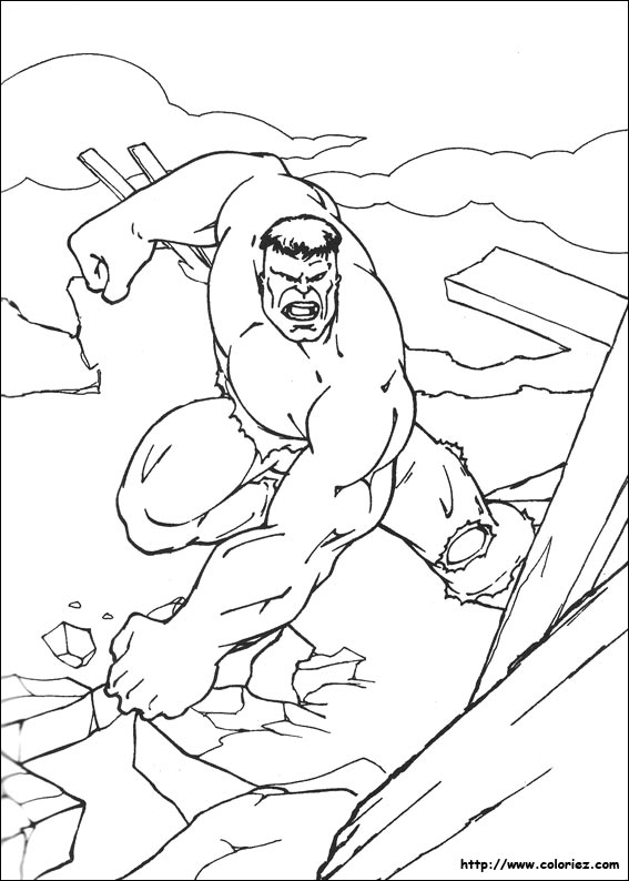 jeux de dessin de hulk gratuit