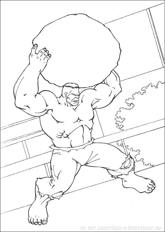 dessin hulk 3