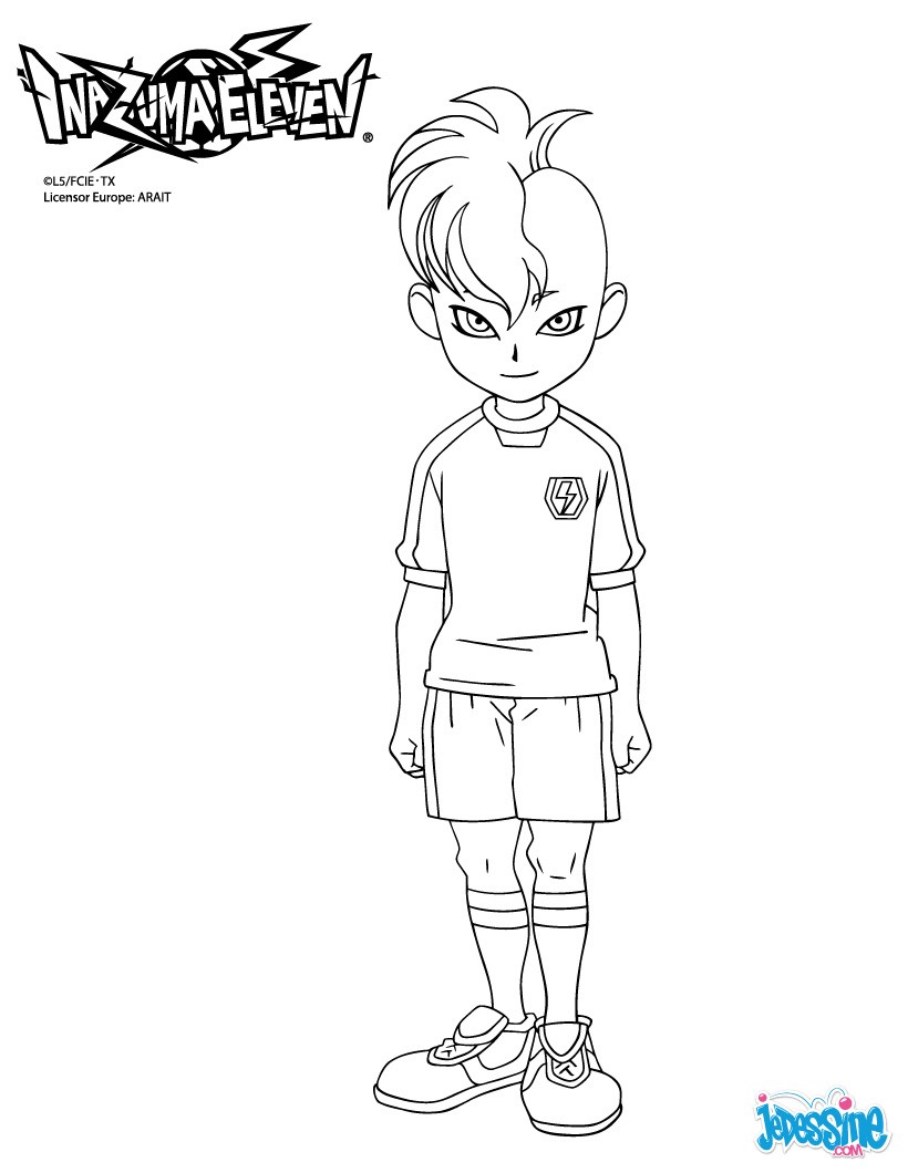 54 Dessins De Coloriage Inazuma Eleven à Imprimer