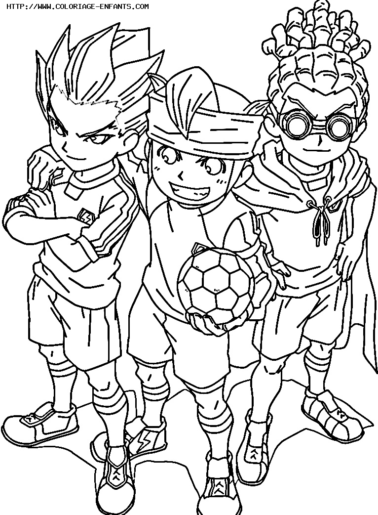 dessin inazuma eleven byron love