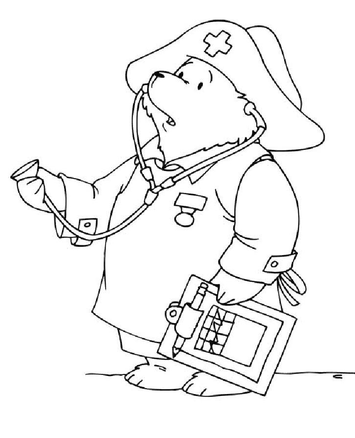 Coloriage Infirmiere Humoristique