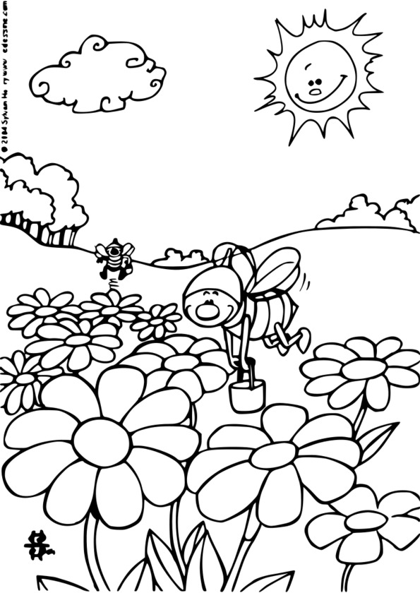 dessin insectes maternelle