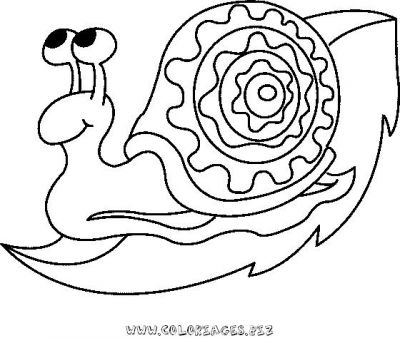 Coloriage204 Hugo Escargot Coloriage