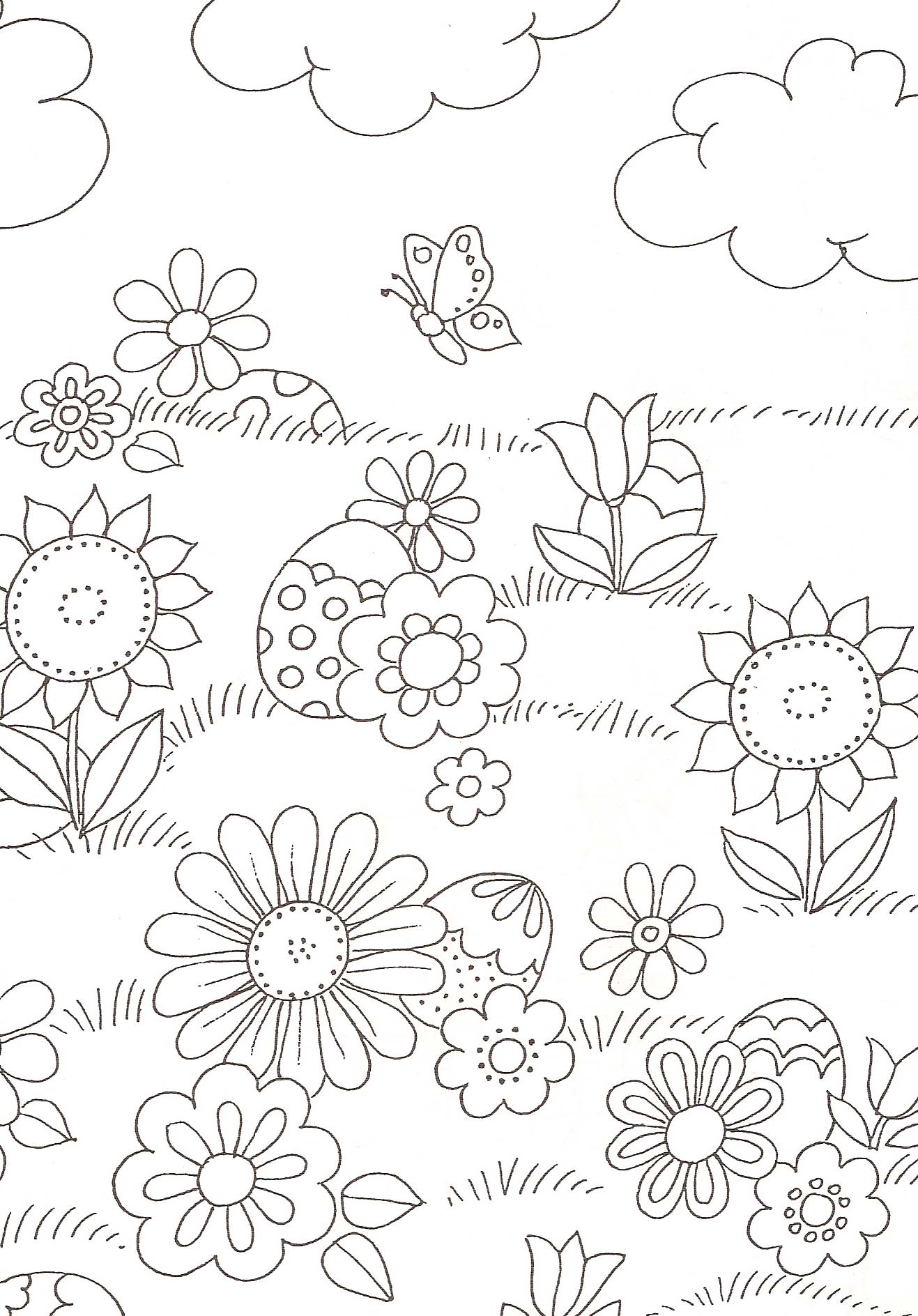 99 Dessins De Coloriage Insectes Jardin Imprimer