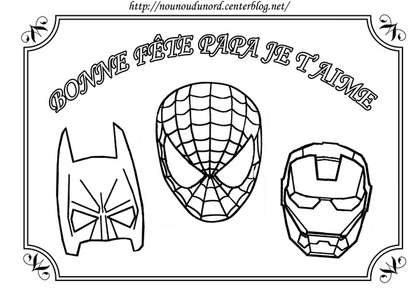 coloriage iron man 2 imprimer