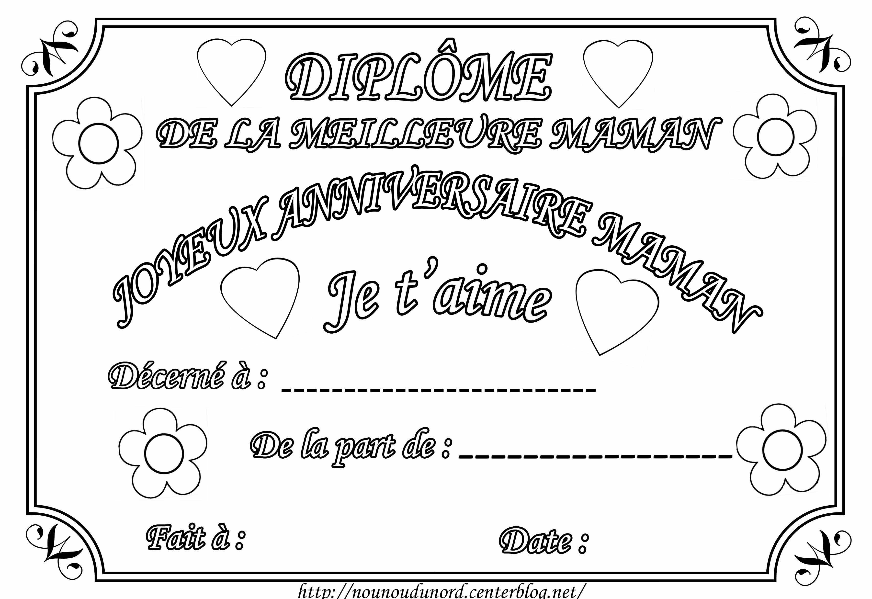 Coloriage Anniversaire De Mariage