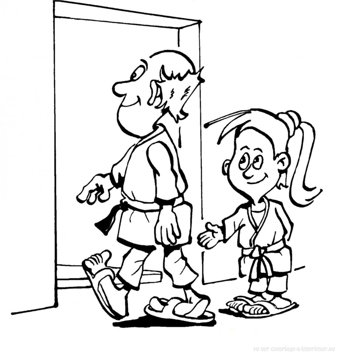 Coloriage A Dessiner Judo Imprimer Coloriage A Dessiner Judo Imprimer