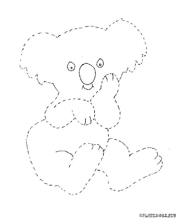 45 Dessins De Coloriage Koala à Imprimer