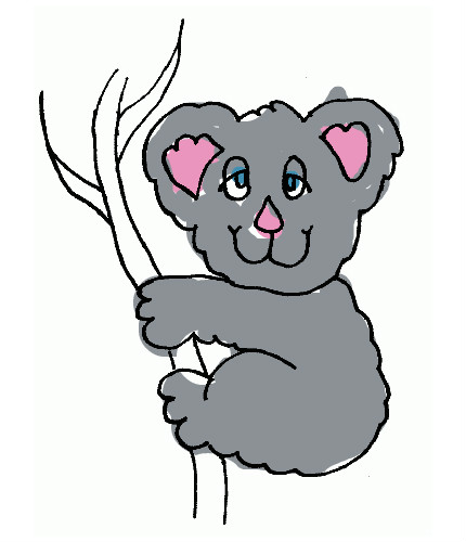 dessin koala en ligne