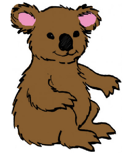 coloriage  dessiner de koala en ligne