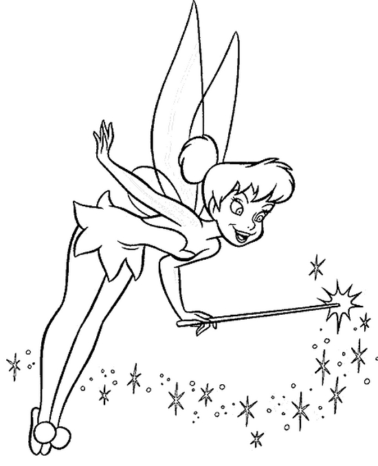 20 dessins de coloriage La Fee Clochette A Imprimer coloriage la fee clochette a imprimer gratuit