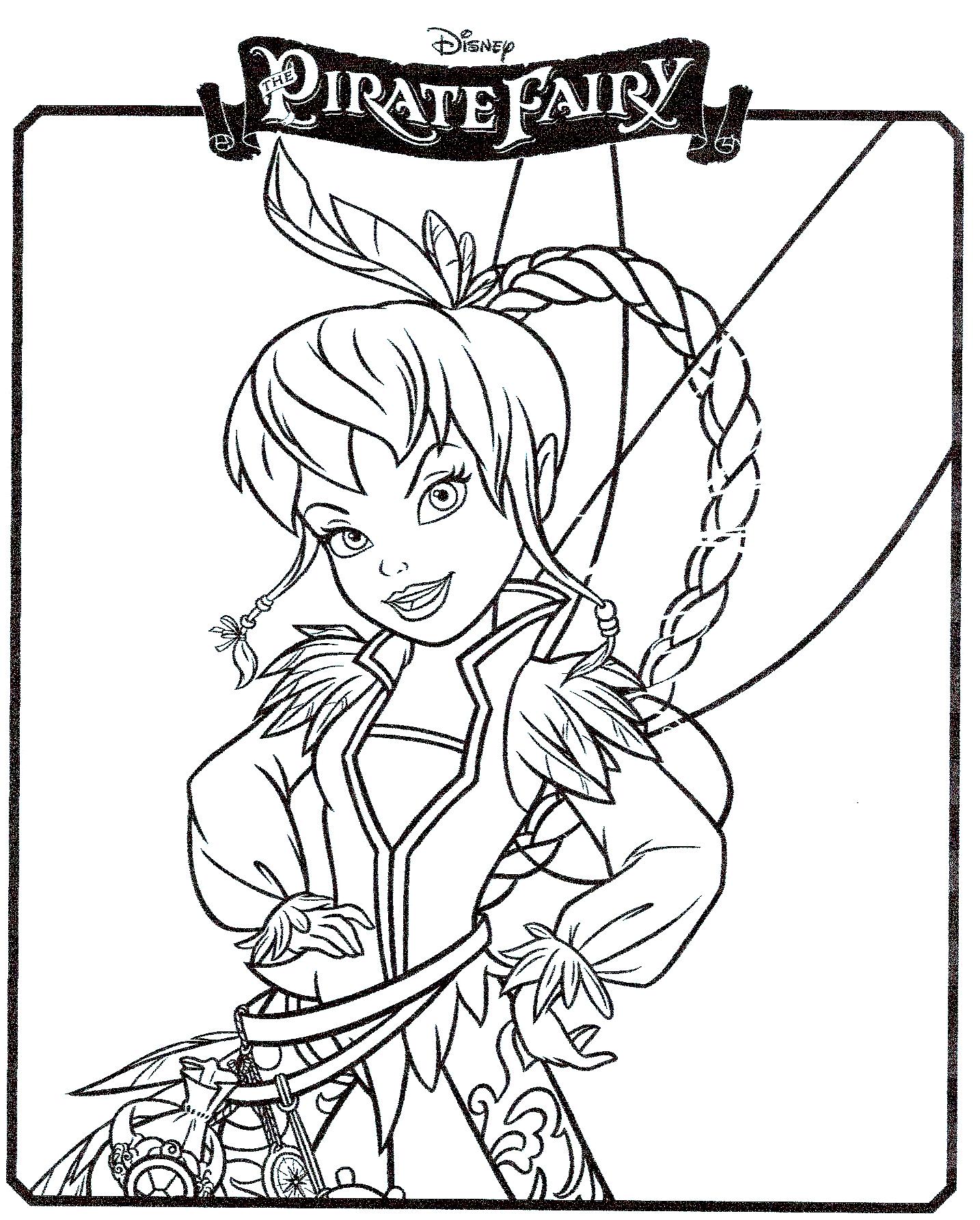 fe clochette cristalline coloriage