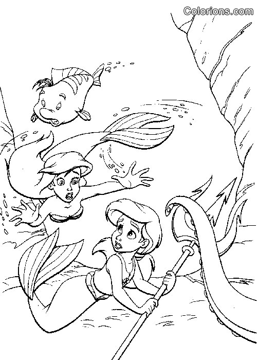 coloriage a dessiner la petite sirene disney coloriages de blaireaux dans les fleurs bambi
