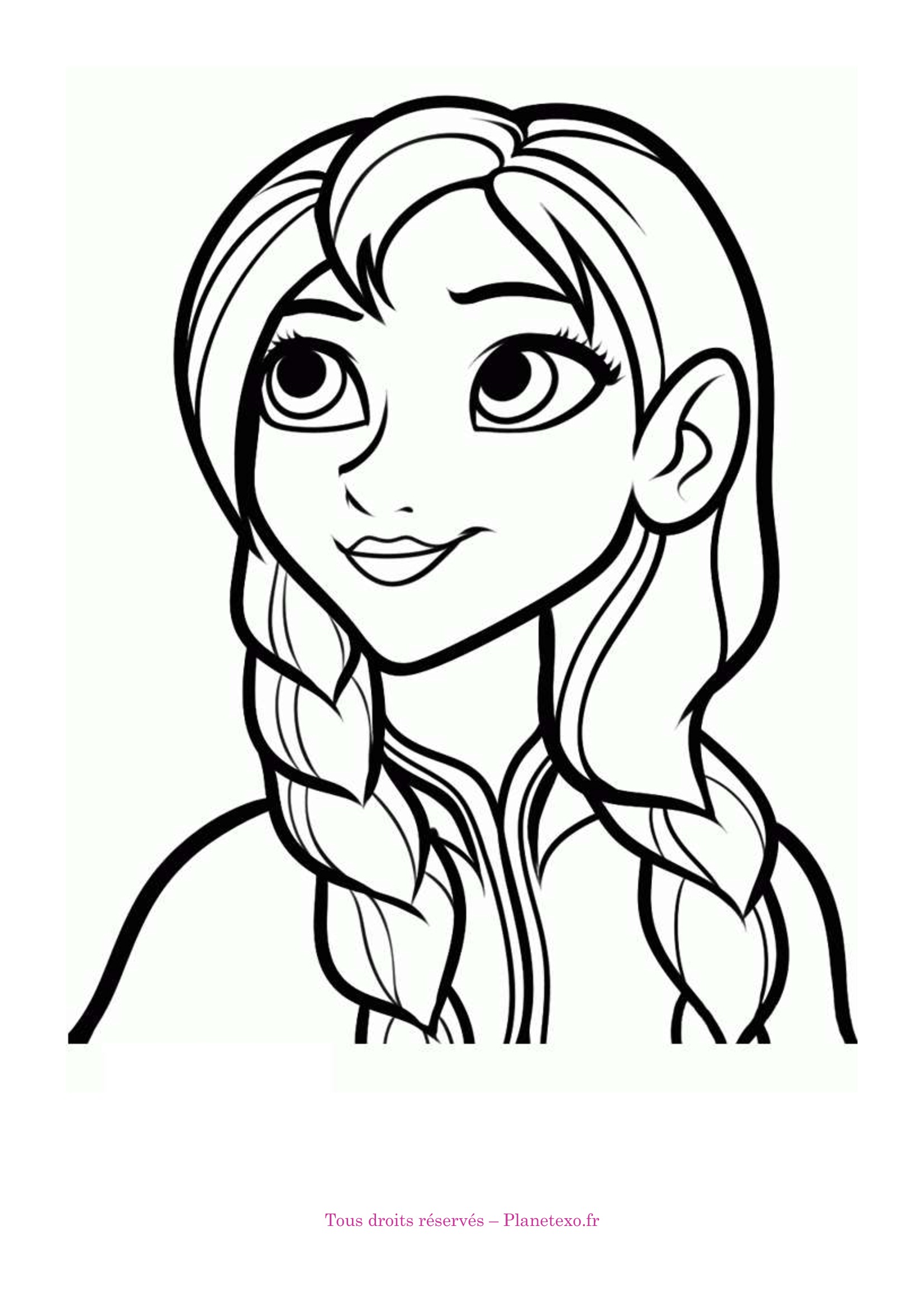 coloriage a dessiner a imprimer la reine des neiges olaf