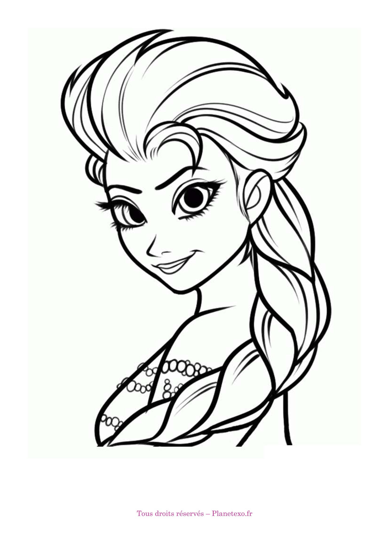 jeux de coloriage a dessiner de la reine des neiges gratuit