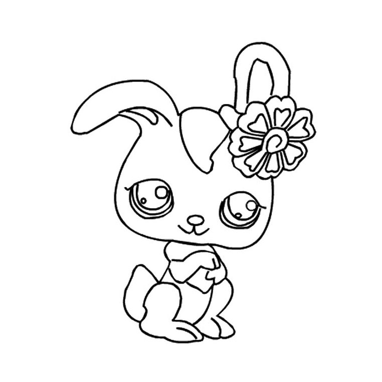 coloriage lapin gratuit