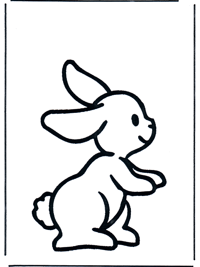 coloriage lapin noel