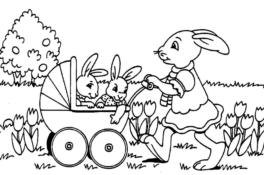 coloriage tƒªte lapin