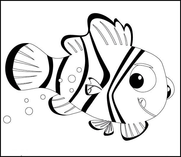 coloriage du monde de nemo