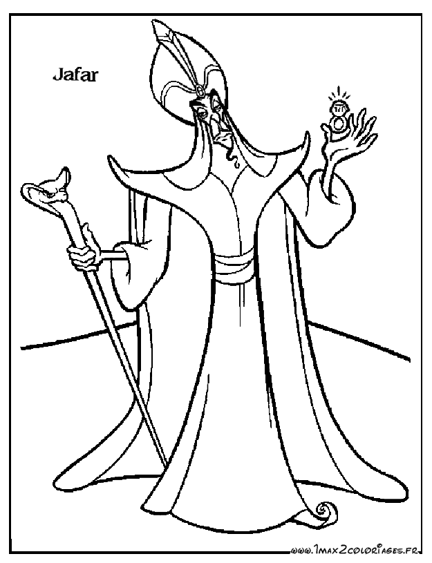 coloriage le retour de jafar