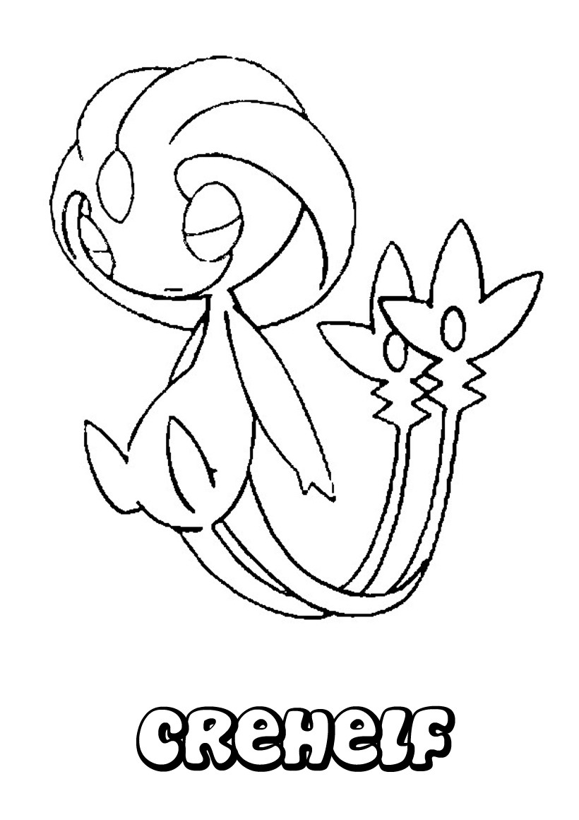 coloriage pokemon legendaire