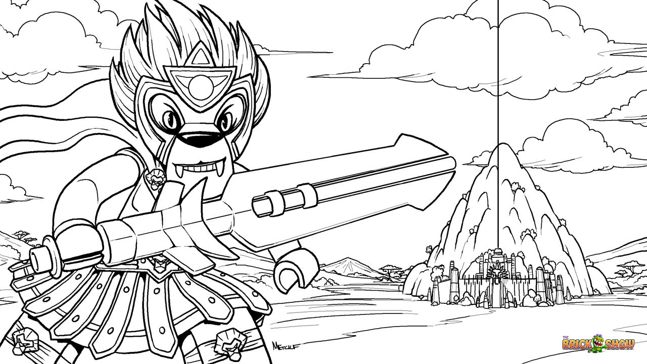 12 Dessins De Coloriage Lego Chima Eris Imprimer