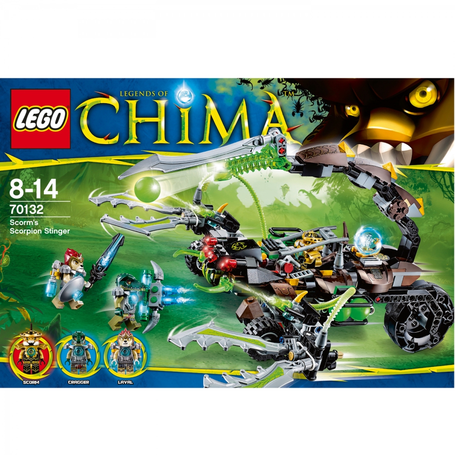 15 dessins de coloriage Lego Chima Feu Et Glace imprimer Voir le dessin