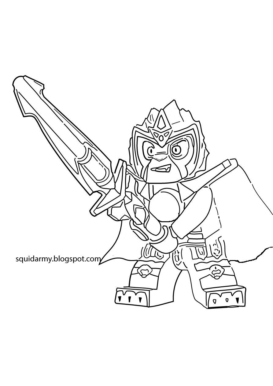 Coloriage De Lego Chima