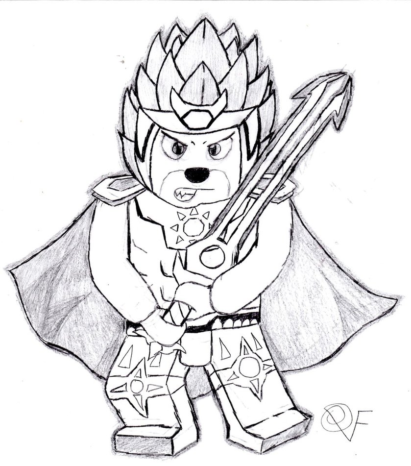 dessin lego chima scorm