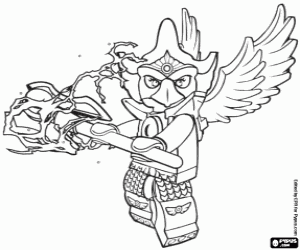 coloriage  dessiner lego chima en ligne