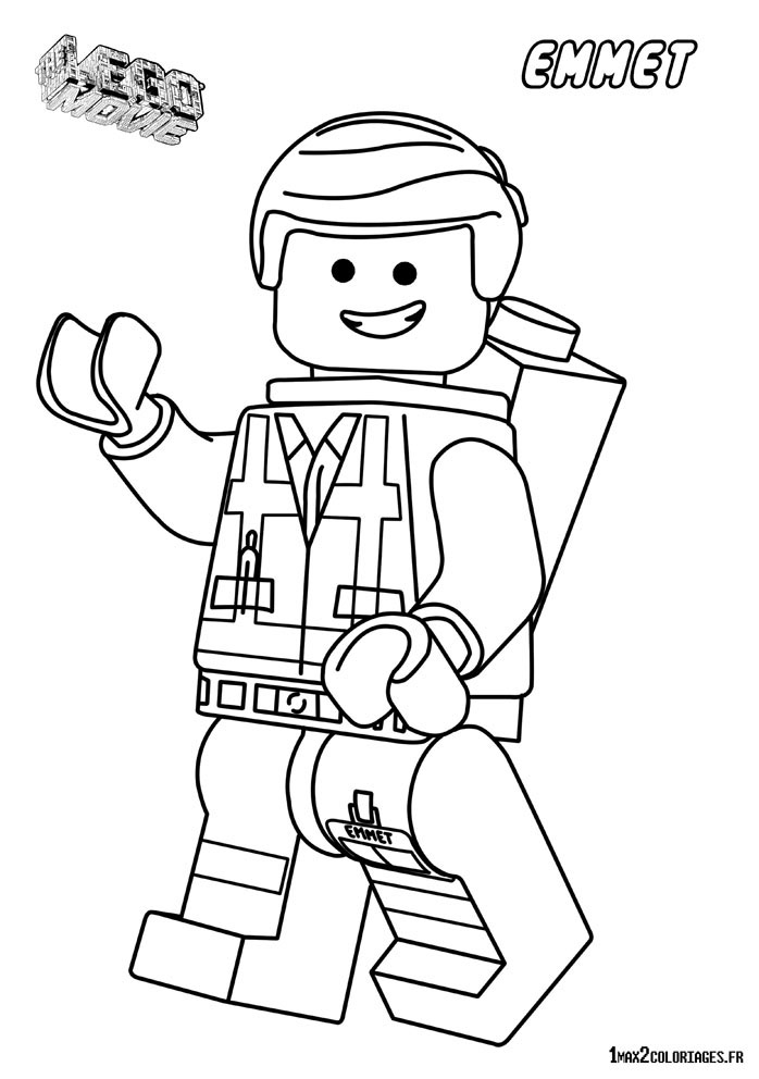 coloriage de lego city undercover