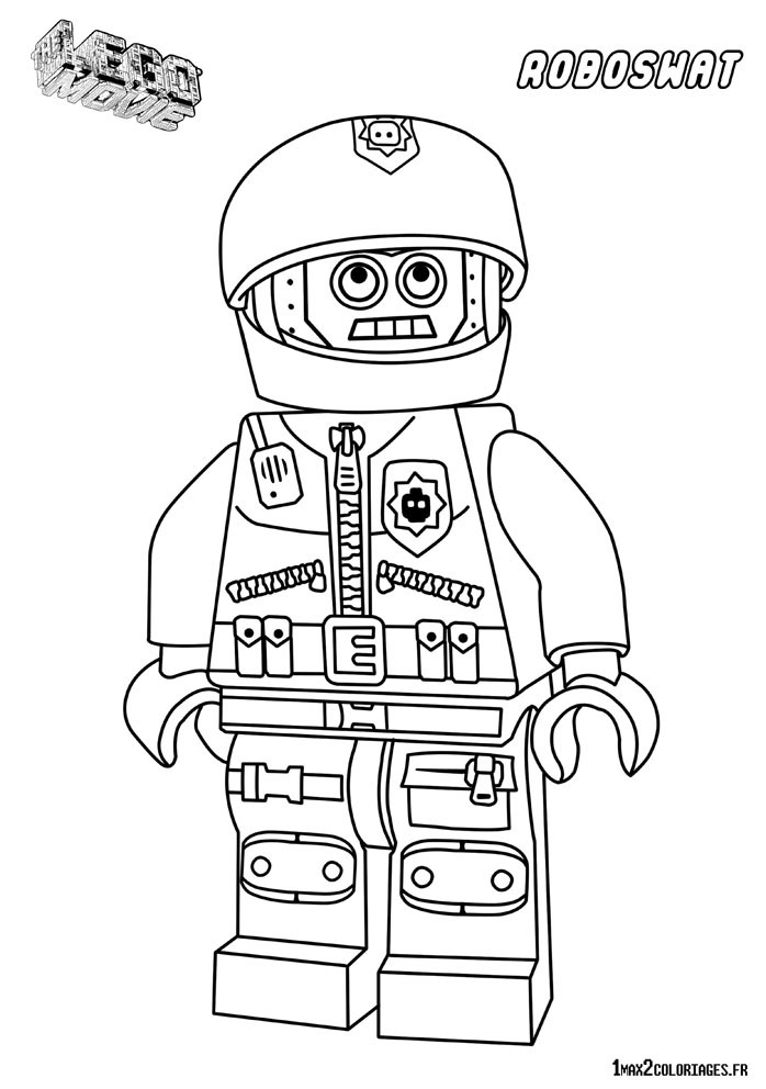 dessin personnage lego city