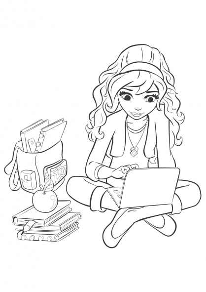 Coloriage À Imprimer Lego Friends / Coloriage LEGO  20 dessins à