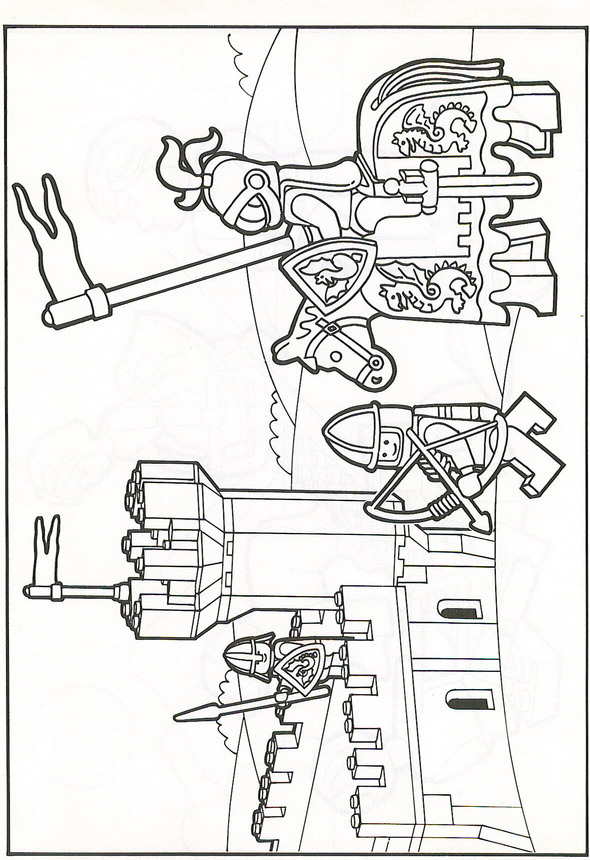 coloriage lego friends cheval