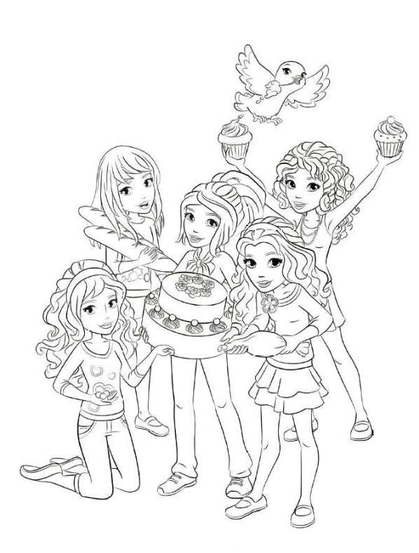 dessin colorier lego friends imprimer dessin a colorier lego friends a imprimer