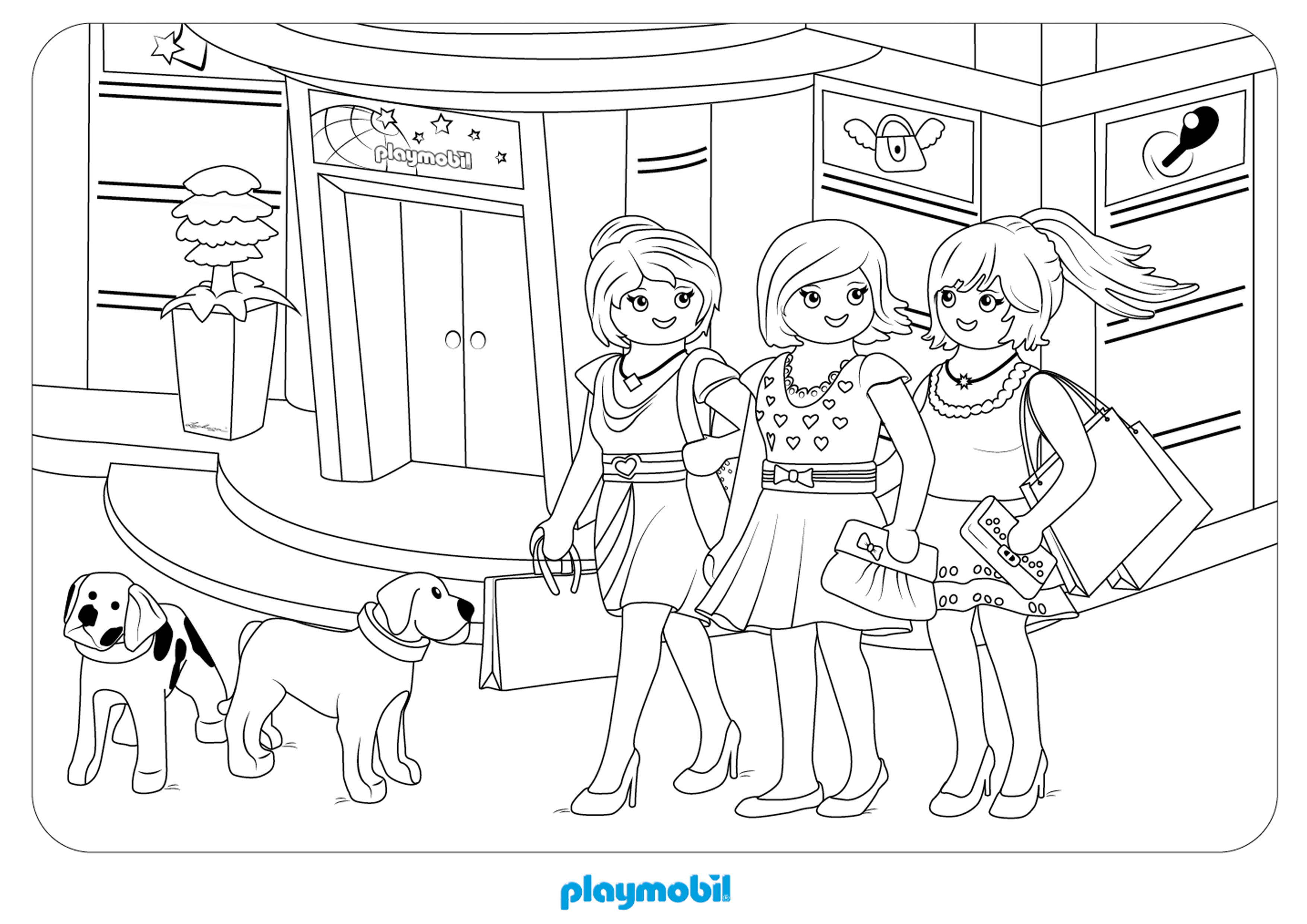 dessin lego friends à imprimer