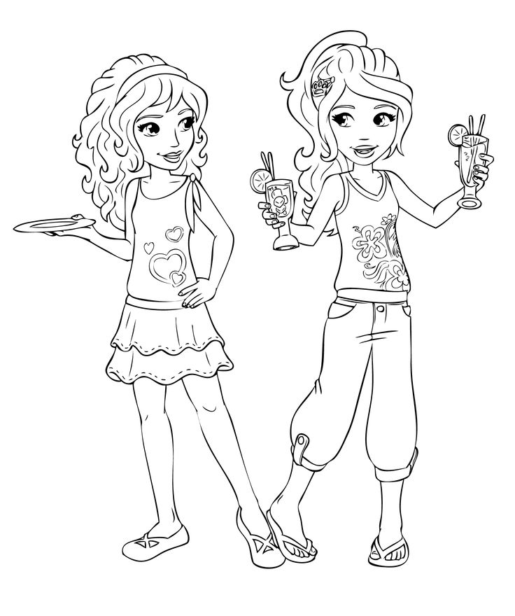 jeux coloriage lego friends