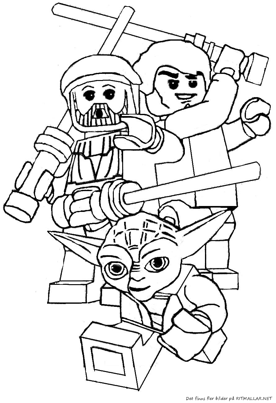 coloriage lego star wars dark vador