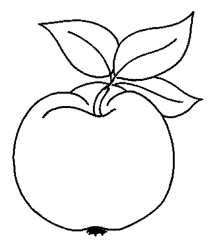 dessin à colorier de légume rigolo