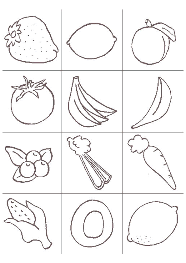 coloriage legumes maternelle