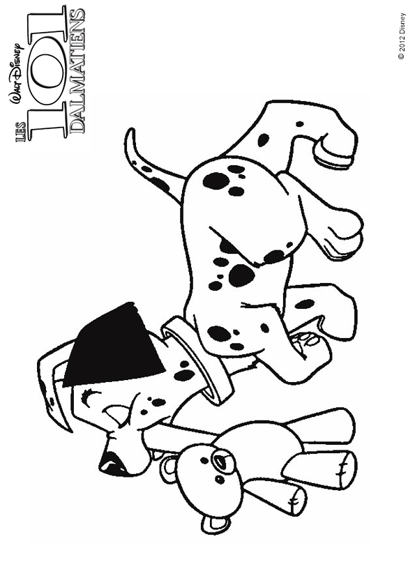 dessin 101 dalmatiens 2