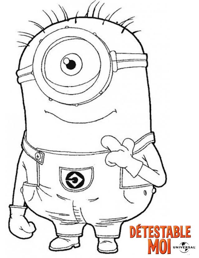 Coloriages Les Minions Coloriages Les Minions