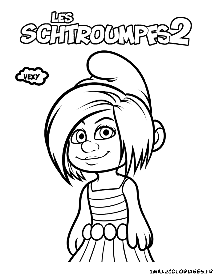 15 dessins de coloriage Les Schtroumpfs 2 A Imprimer à coloriage les schtroumpfs 2 a imprimer
