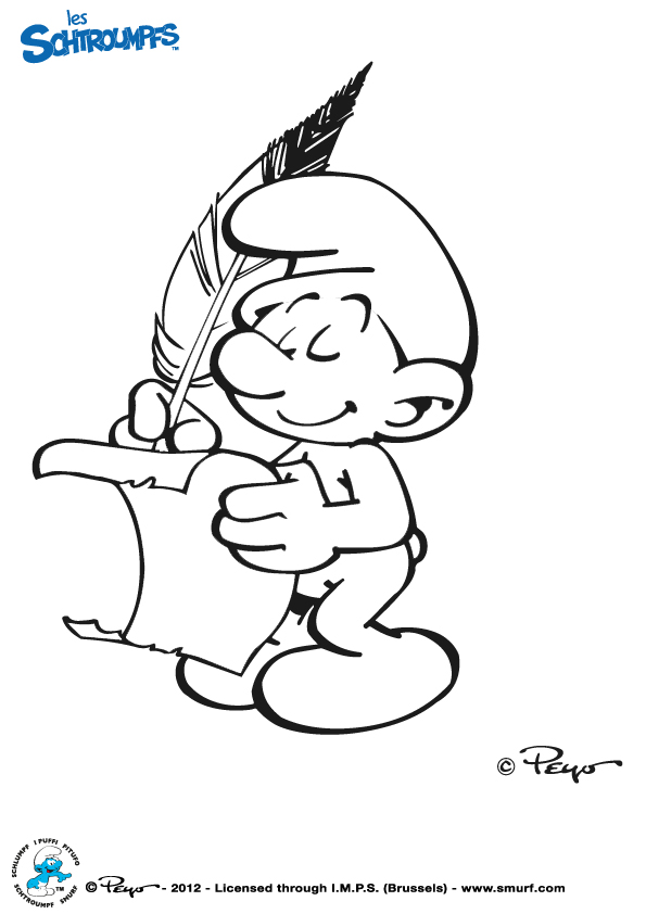 6 dessins de coloriage Les Schtroumpfs 2 à imprimer coloriage les schtroumpfs 2