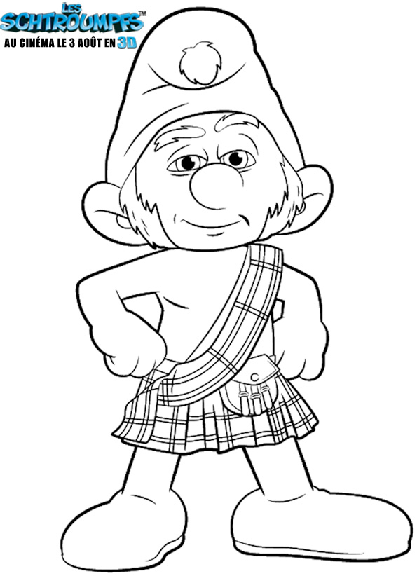 6 dessins de coloriage Les Schtroumpfs 2 à imprimer coloriage les schtroumpfs 2
