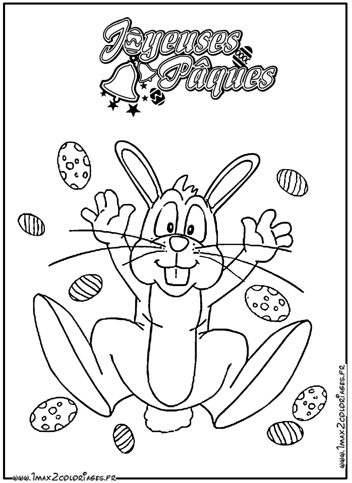 Coloriage Lievre à colorier - Dessin à imprimer coloriage à dessiner du lievre et la tortue