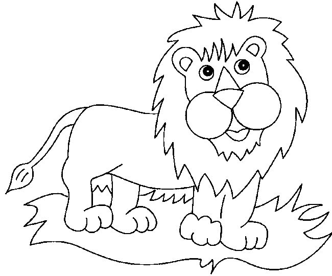 dessin lion de némée