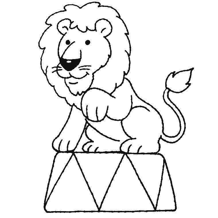 coloriage simba roi lion