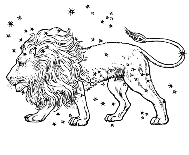 coloriage à dessiner roi lion 1